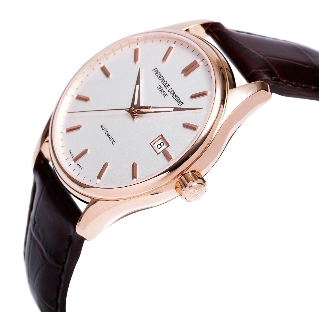 Classics Index Automatic (White-Rose Gold) | Frederique Constant | Luby 