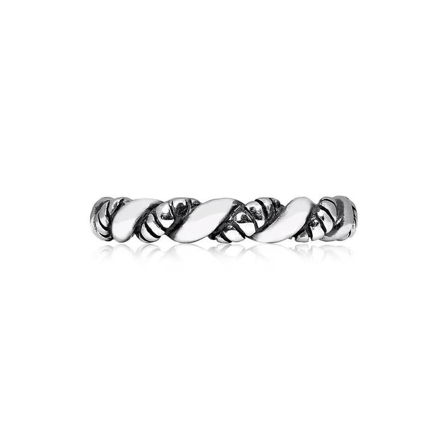 Stainless-Steel Twisted Cable Ring | ARZ Steel | Luby 