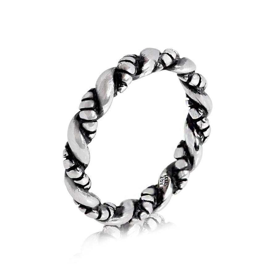 Stainless-Steel Twisted Cable Ring | ARZ Steel | Luby 