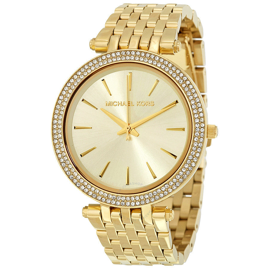 Darci Glitz Watch (Gold) | Michael Kors | Luby 
