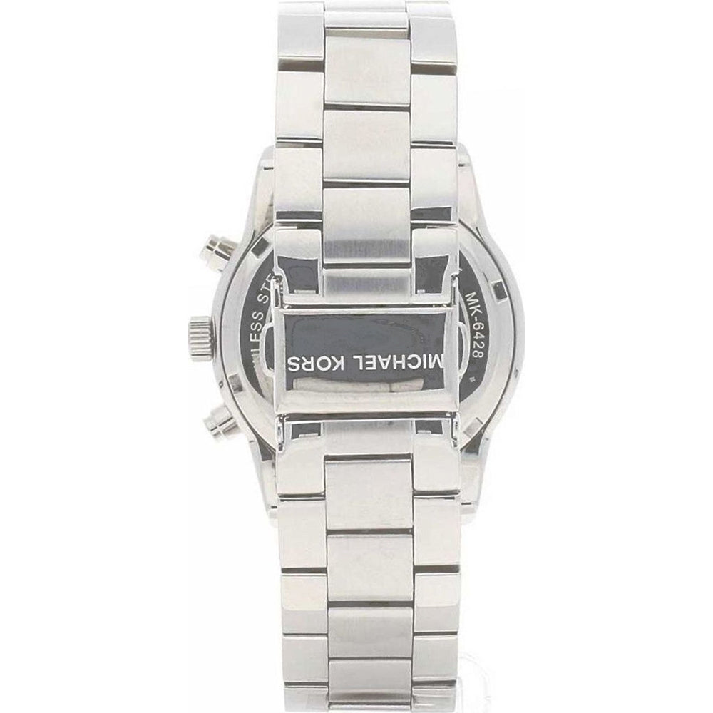 Ritz Chronograph Watch (Silver) | Michael Kors | Luby 