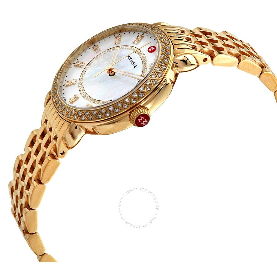 Sidney Classic 18k Gold Diamond Watch | Michele | Luby 