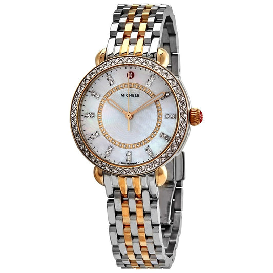 Sidney Classic Two-Tone Diamond Watch | Michele | Luby 