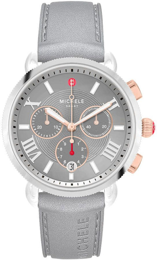 SPORTY SPORT SAIL SLATE SILICONE WATCH | Michele | Luby 