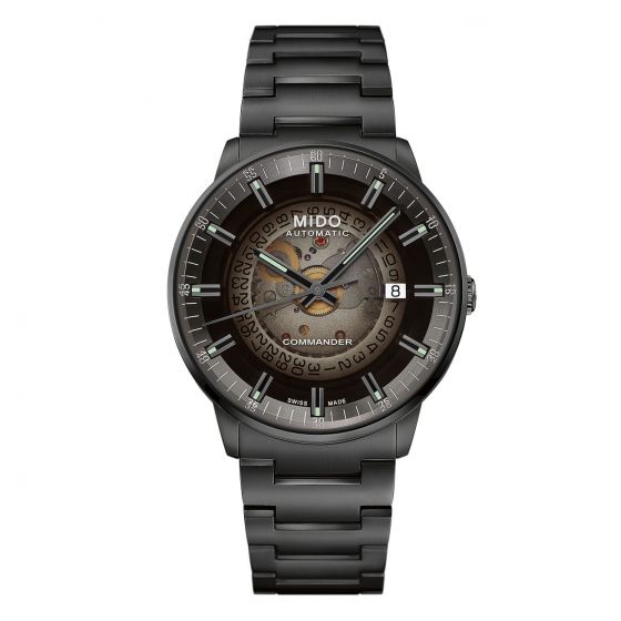 Commander Gradient Automatic All Black M021.407.33.411.00 | MIDO | Luby 