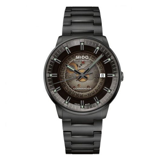 Commander Gradient Automatic All Black M021.407.33.411.00 | MIDO | Luby 