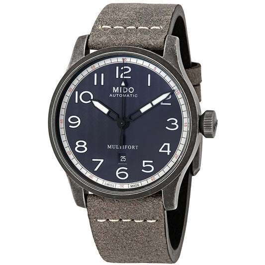 Multifort Escape Aluminum Bezel M032.607.36.050.00 | Mido | Luby 
