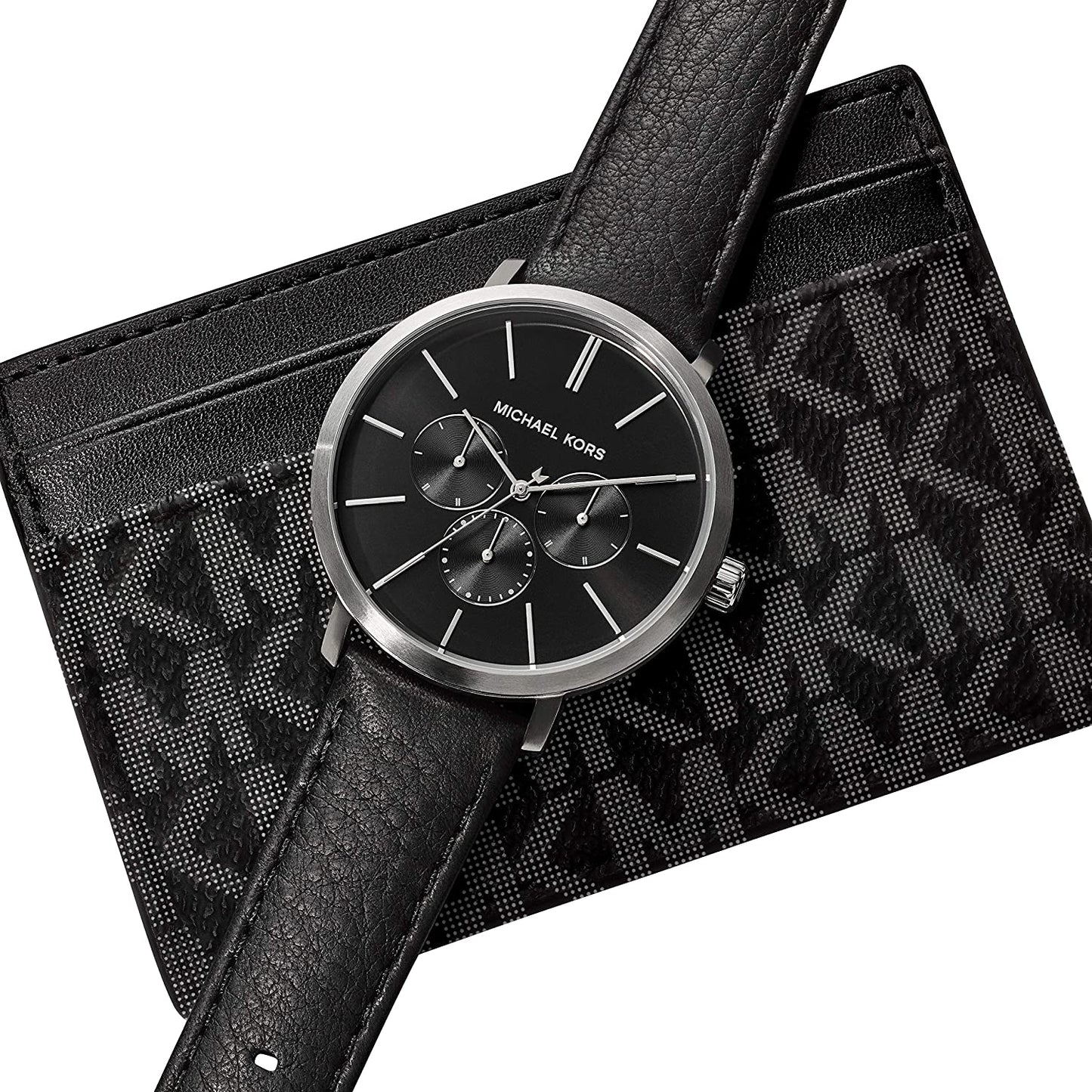 Men's Blake Watch and Wallet Set (Black) | Michael Kors | Luby 
