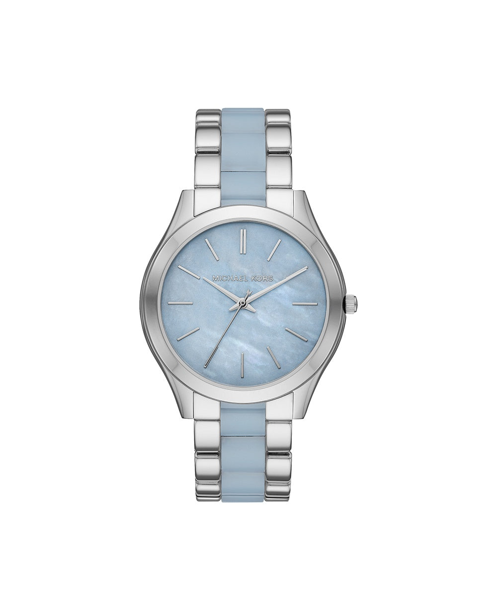 Slim Runway Watch (Blue/Silver) | Michael Kors | Luby 