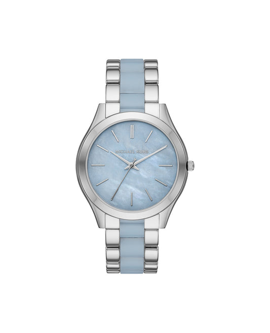 Slim Runway Watch (Blue/Silver) | Michael Kors | Luby 