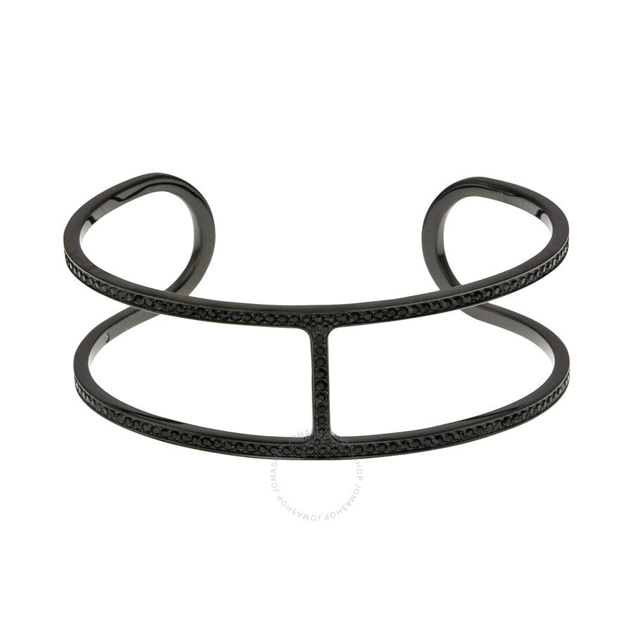 Black Plating Pave Cuff Bracelet | Michael Kors | Luby 