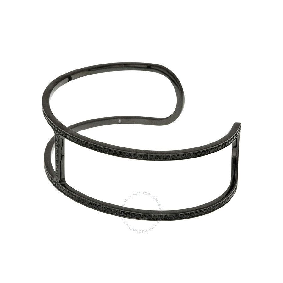 Black Plating Pave Cuff Bracelet | Michael Kors | Luby 