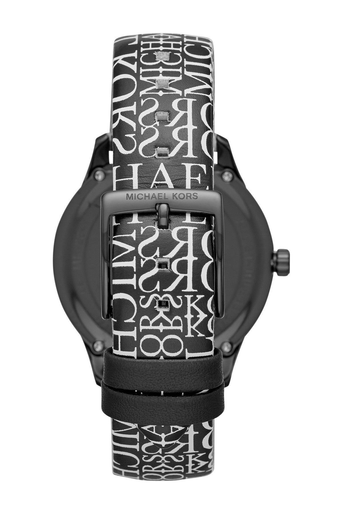 Ladies' Runway Newsprint (Black) | Michael Kors | Luby 