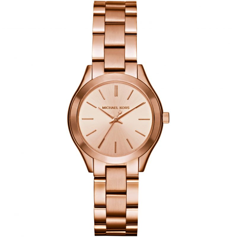 Ladies' Mini Slim Runway (Rose-Gold) | Michael Kors | Luby 