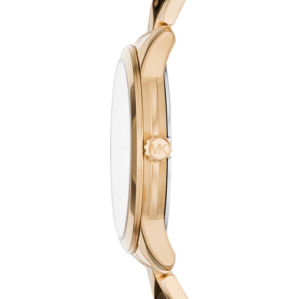 Runway Mercer Watch (Gold/Turquoise) | Michael Kors | Luby 