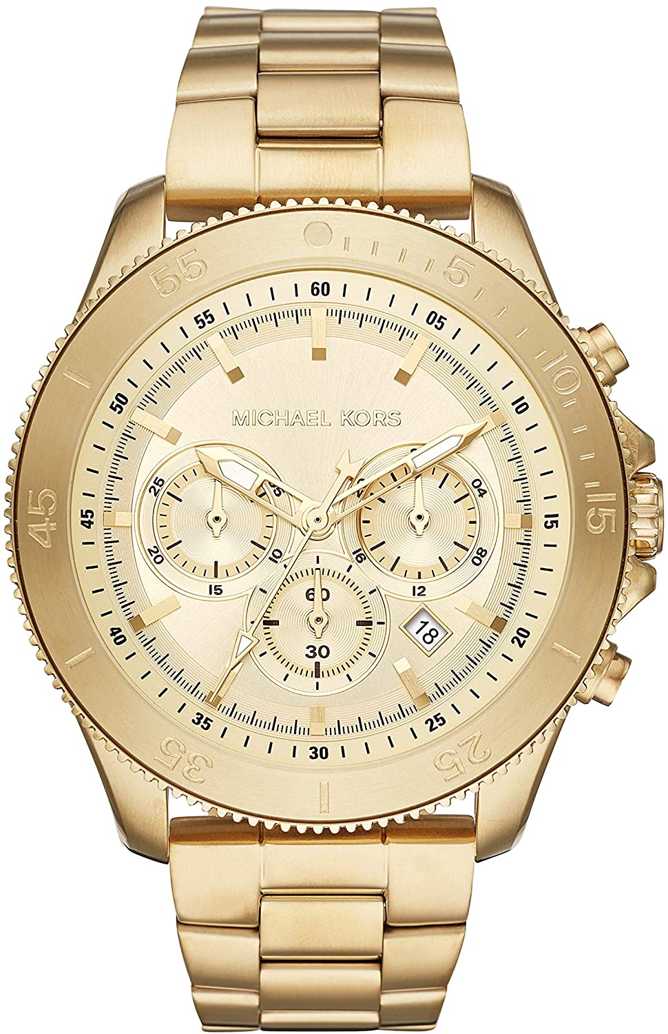 Men's Theroux Chronograph Watch (Gold) | Michael Kors | Luby 