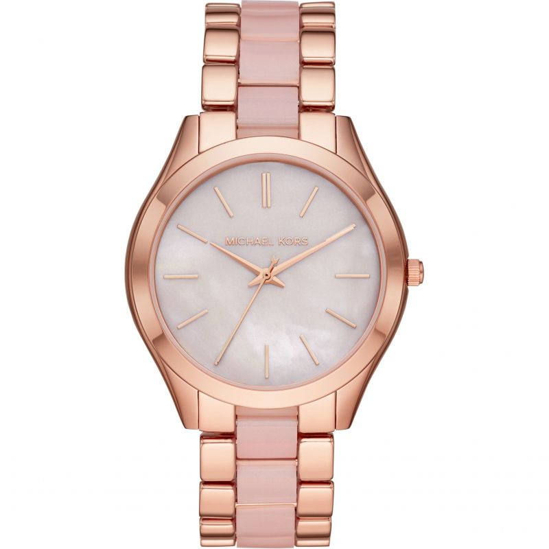 Oversized Slim Runway Watch (Rose-Gold) | Michael Kors | Luby 