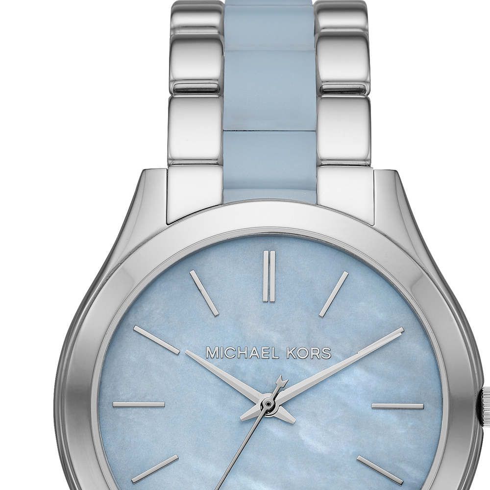 Slim Runway Watch (Blue/Silver) | Michael Kors | Luby 