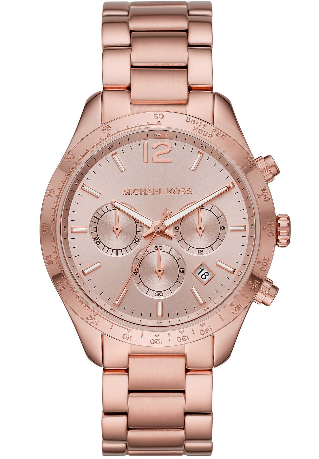 Layton Chronograph Watch (Rose-Gold) | Michael Kors | Luby 