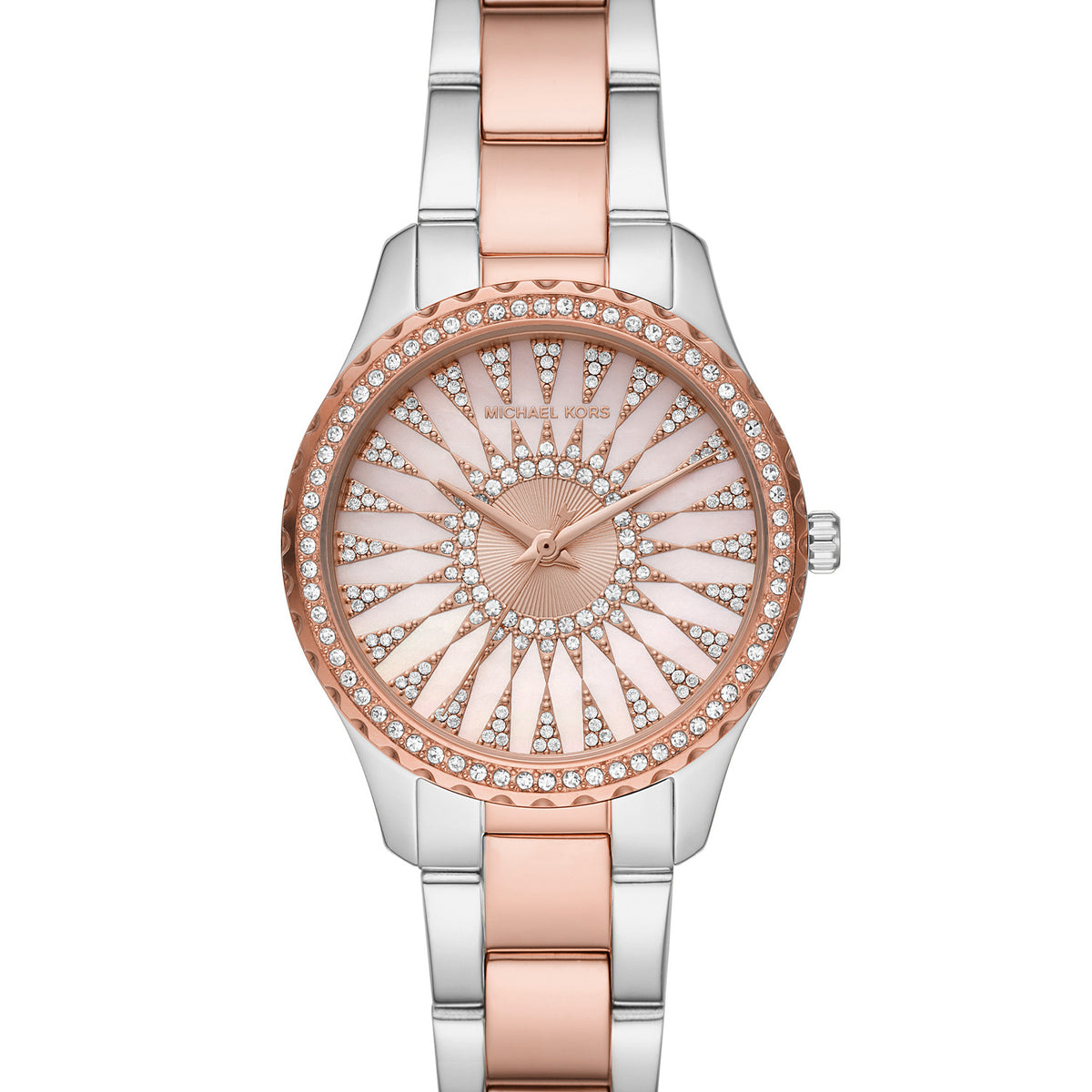 Ladies' Layton Limited Edition Watch (Rose-Gold/Silver) | Michael Kors | Luby 