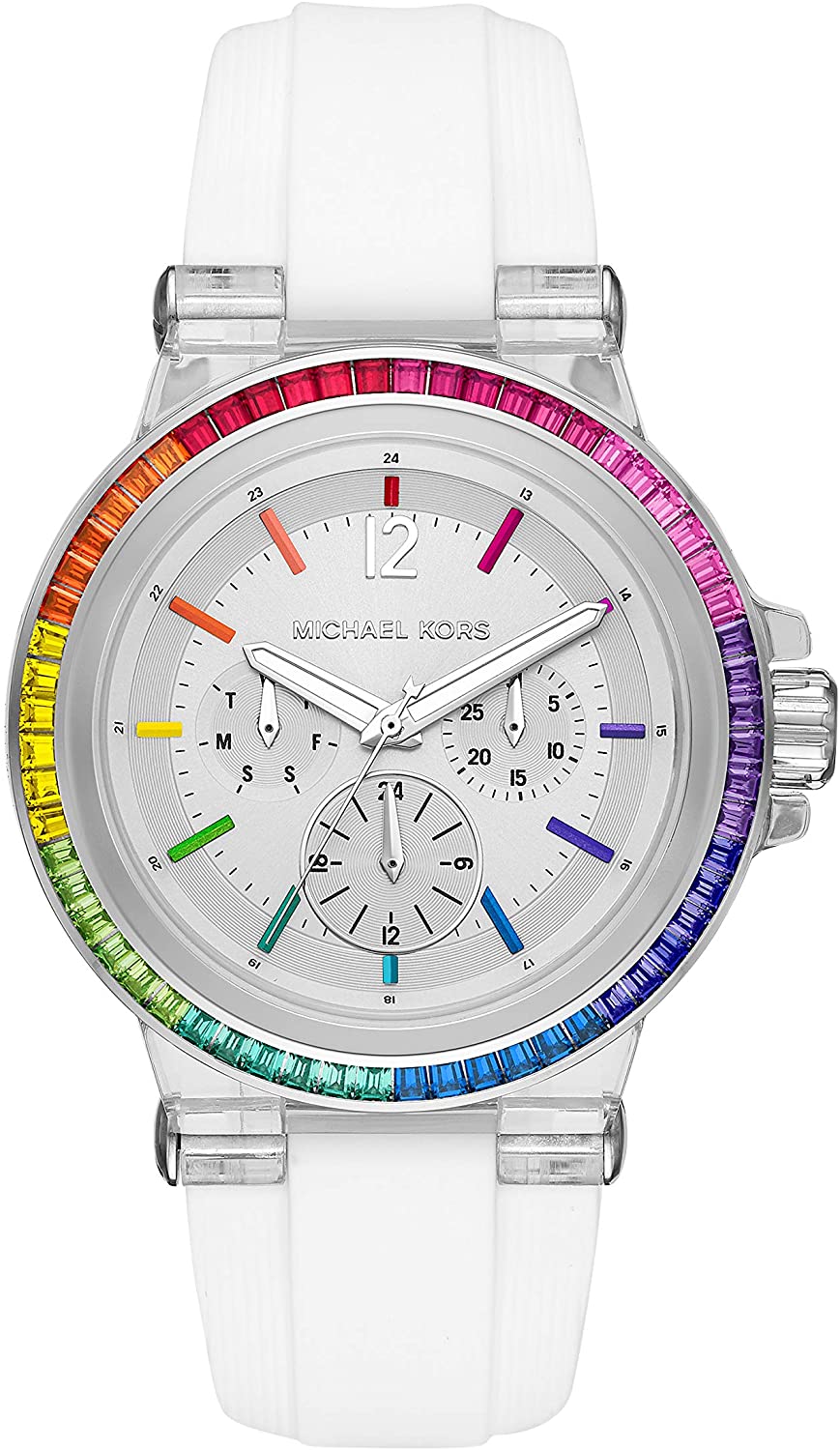 Dylan Multifunction Watch (White) | Michael Kors | Luby 