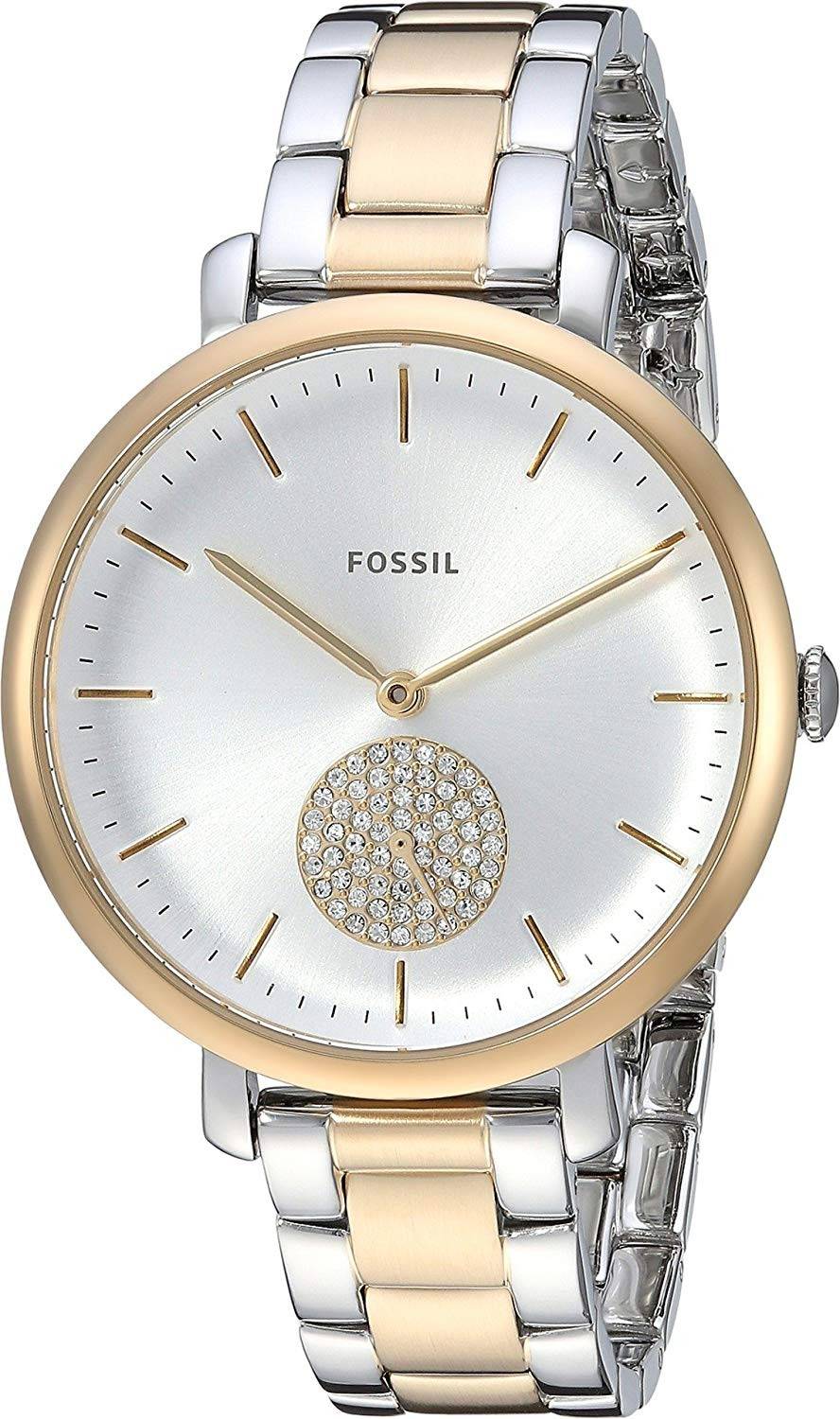 Jacqueline Watch (Silver/Gold) | Fossil | Luby 