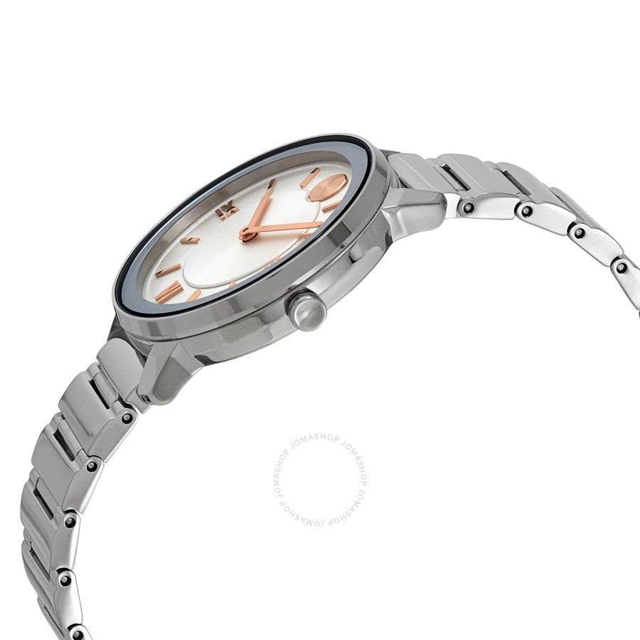 Movado BOLD Silver & White | Movado | Luby 