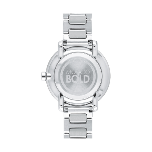 Movado BOLD Shimmer Mid-Size Silver | Movado | Luby 