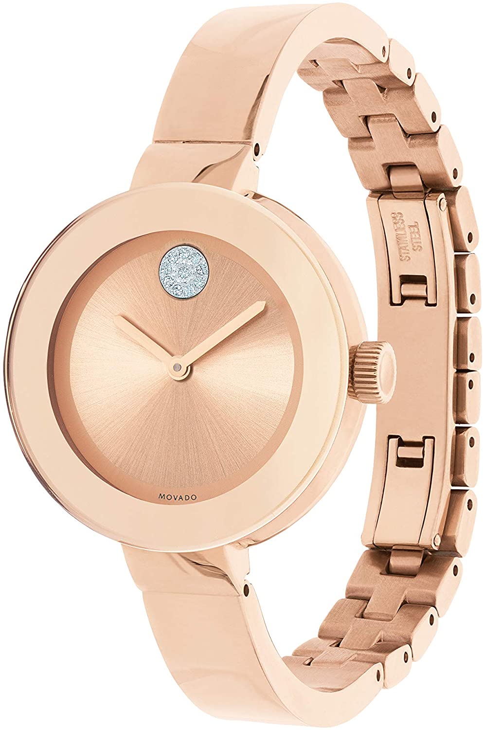 Movado BOLD Bangle Rose Gold | Movado | Luby 