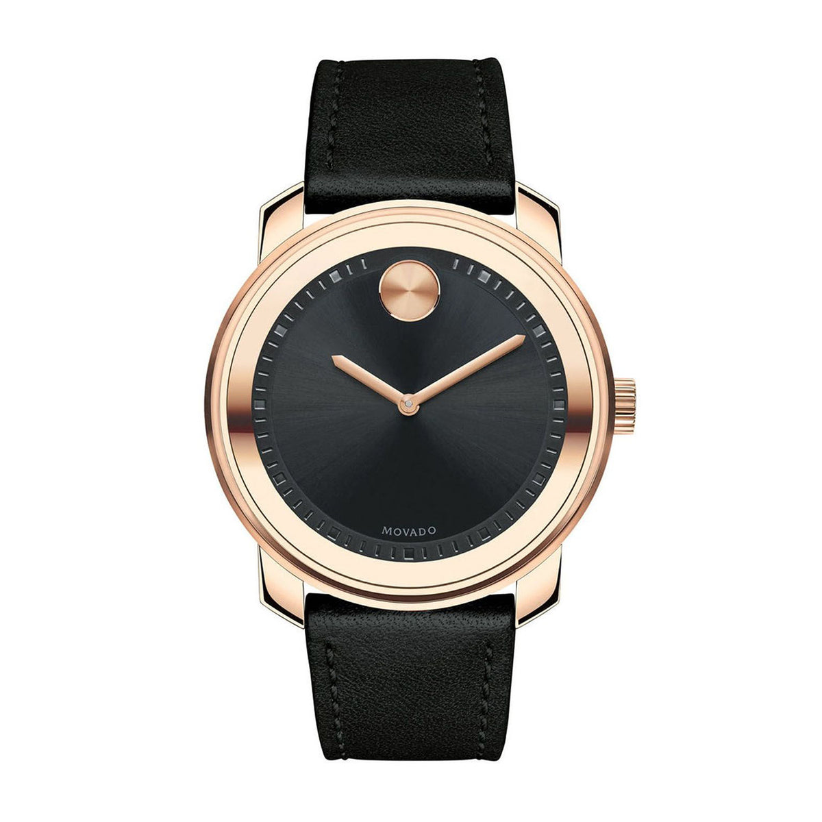 Movado BOLD Black & Rose Gold | Movado | Luby 