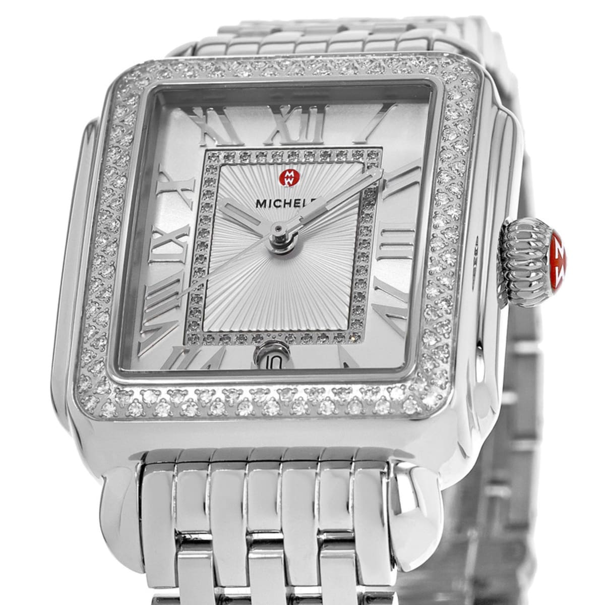Deco Madison Stainless Steel Diamond Watch | Michele | Luby 