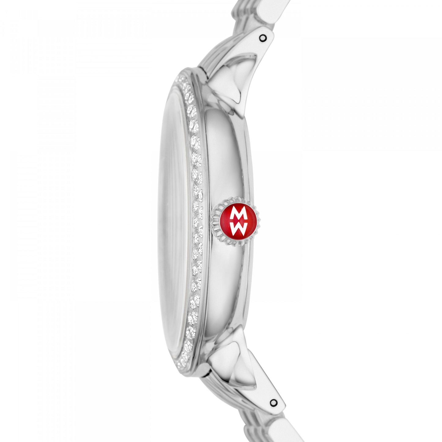 Special-Edition Serein Mid Stainless-Steel Diamond Watch | Michele | Luby 