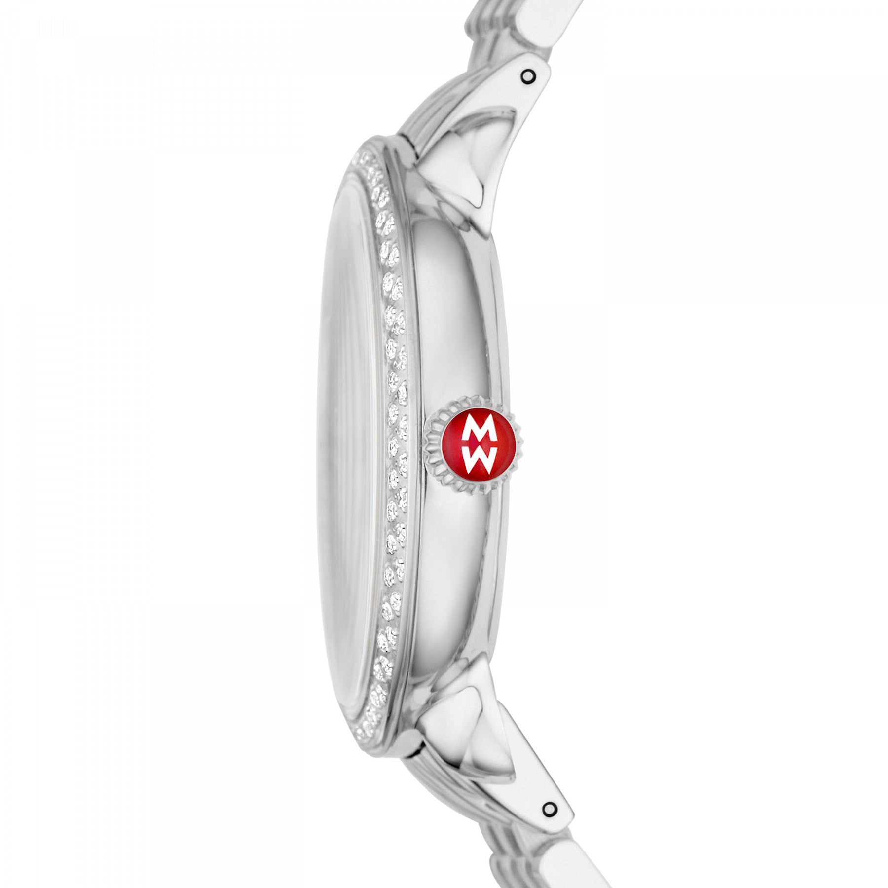 Special-Edition Serein Mid Stainless-Steel Diamond Watch | Michele | Luby 