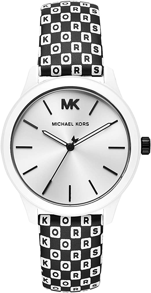 Ladies' Runway Watch (Black/White) | Michael Kors | Luby 