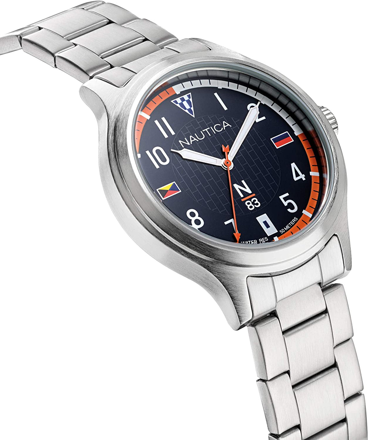 NAUTICA CRISSY FIELD SILVER DIAL BLUE | Nautica | Luby 