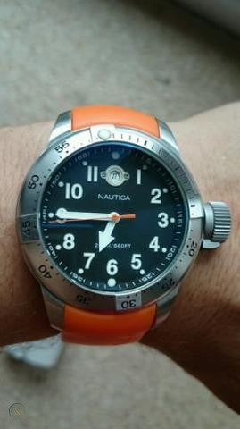 NAUTICA BFC DIVER ORANGE CASE | Nautica | Luby 