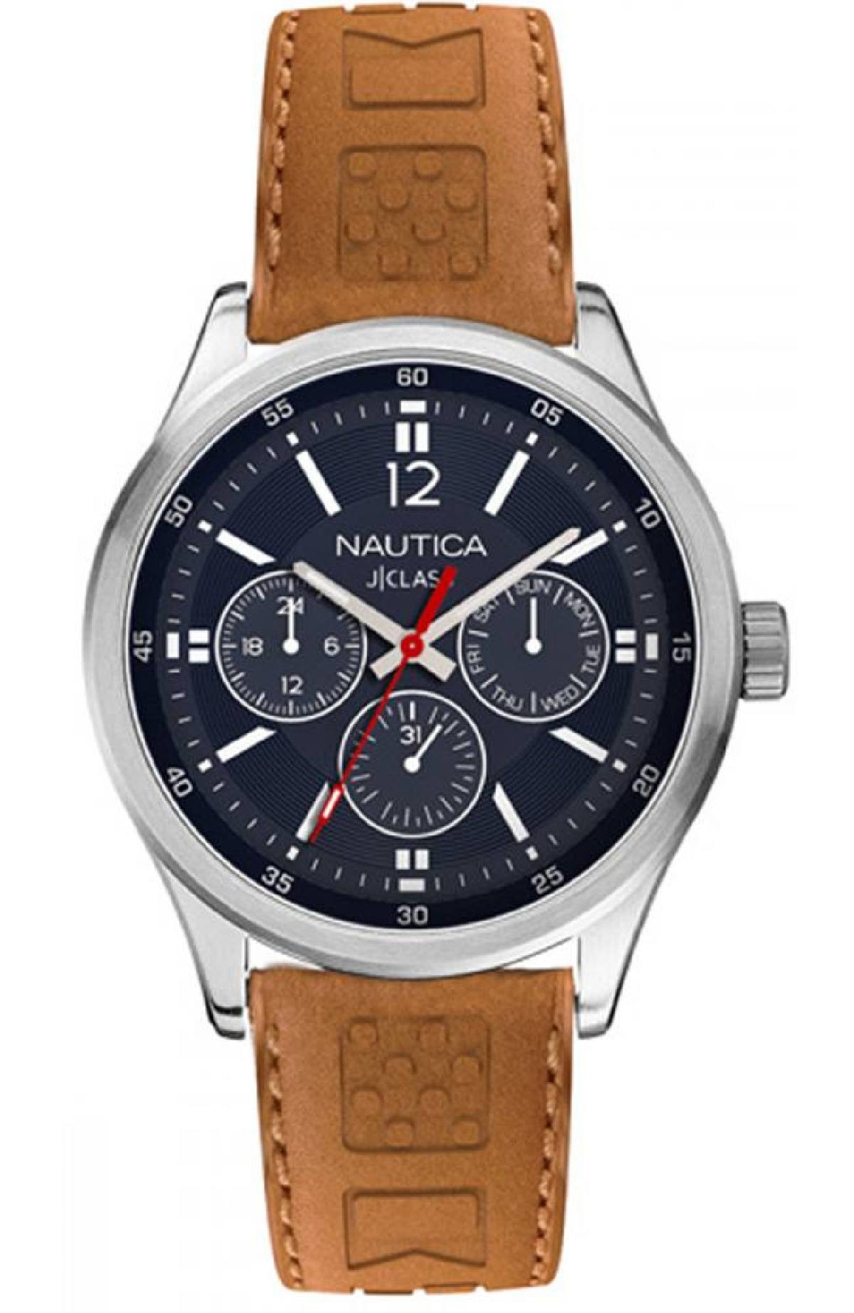 NAUTICA CRUISE NCT BROWN/BLUE LEATHER | Nautica | Luby 
