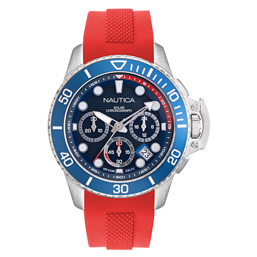 NAUTICA BAYSIDE CHRONO ROJO