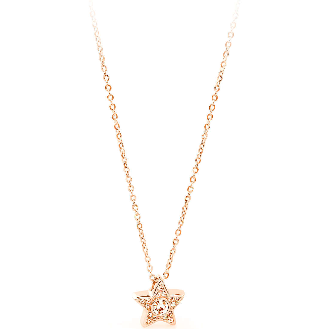 Epsilon Necklace Rose Gold Star | Brosway Italia | Luby 