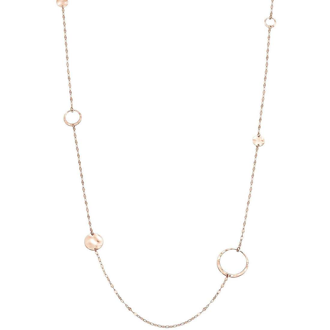 Luna Collection Rose Gold Long Necklace | Nomination Italy | Luby 