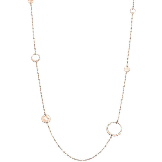 Luna Collection Rose Gold Long Necklace | Nomination Italy | Luby 