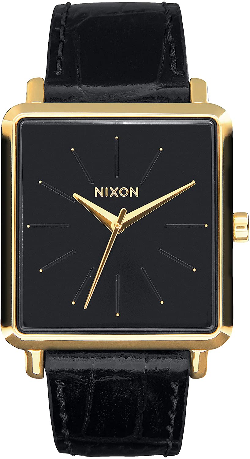 K SQUARED GOLD/BLACK GATOR | Nixon | Luby 