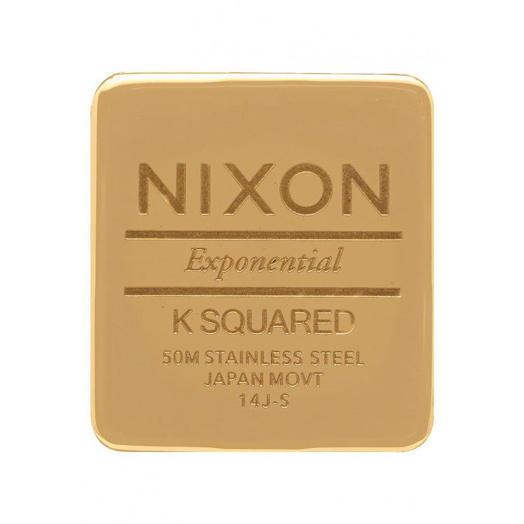 K SQUARED GOLD/BLACK GATOR | Nixon | Luby 