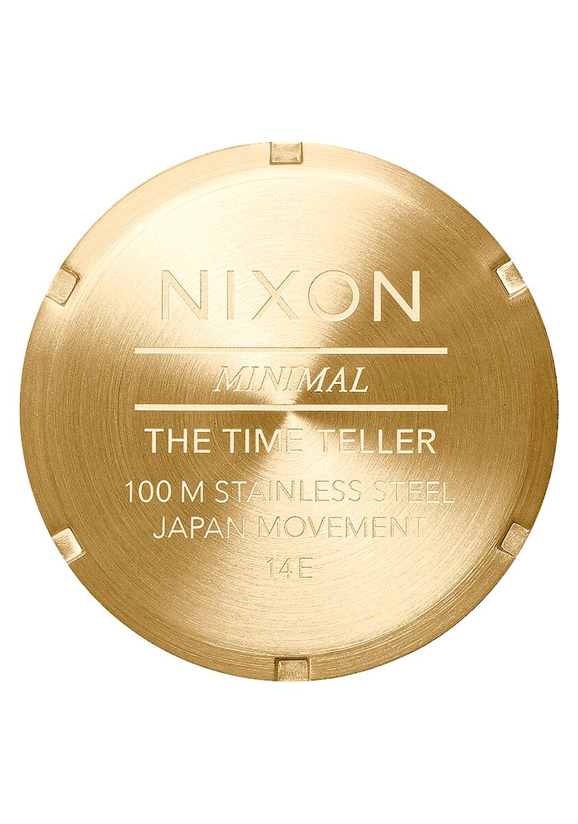 Time Teller Watch (Full Gold) | Nixon | Luby 