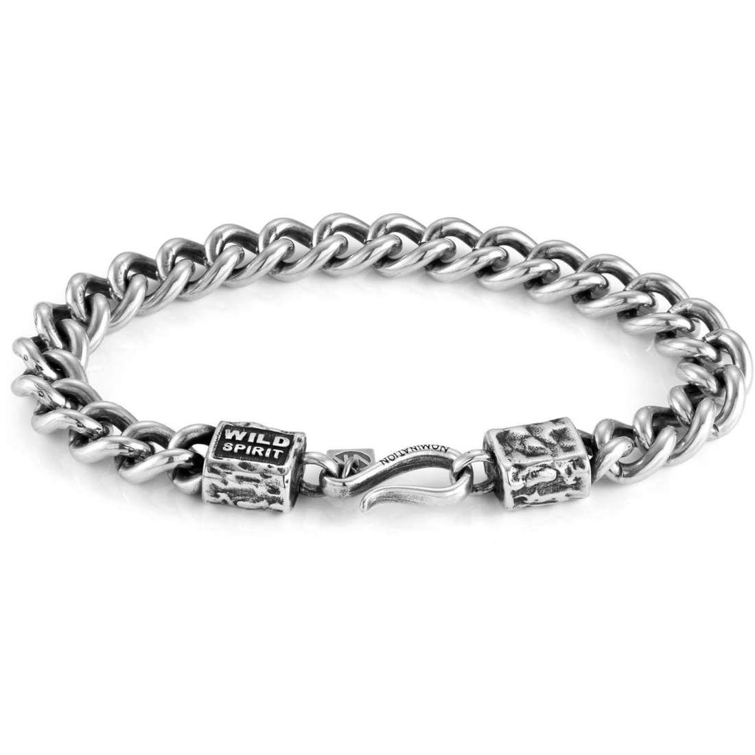 Freedom Bracelet with "Wild Spirit" Writing | Nomination Italy | Luby 
