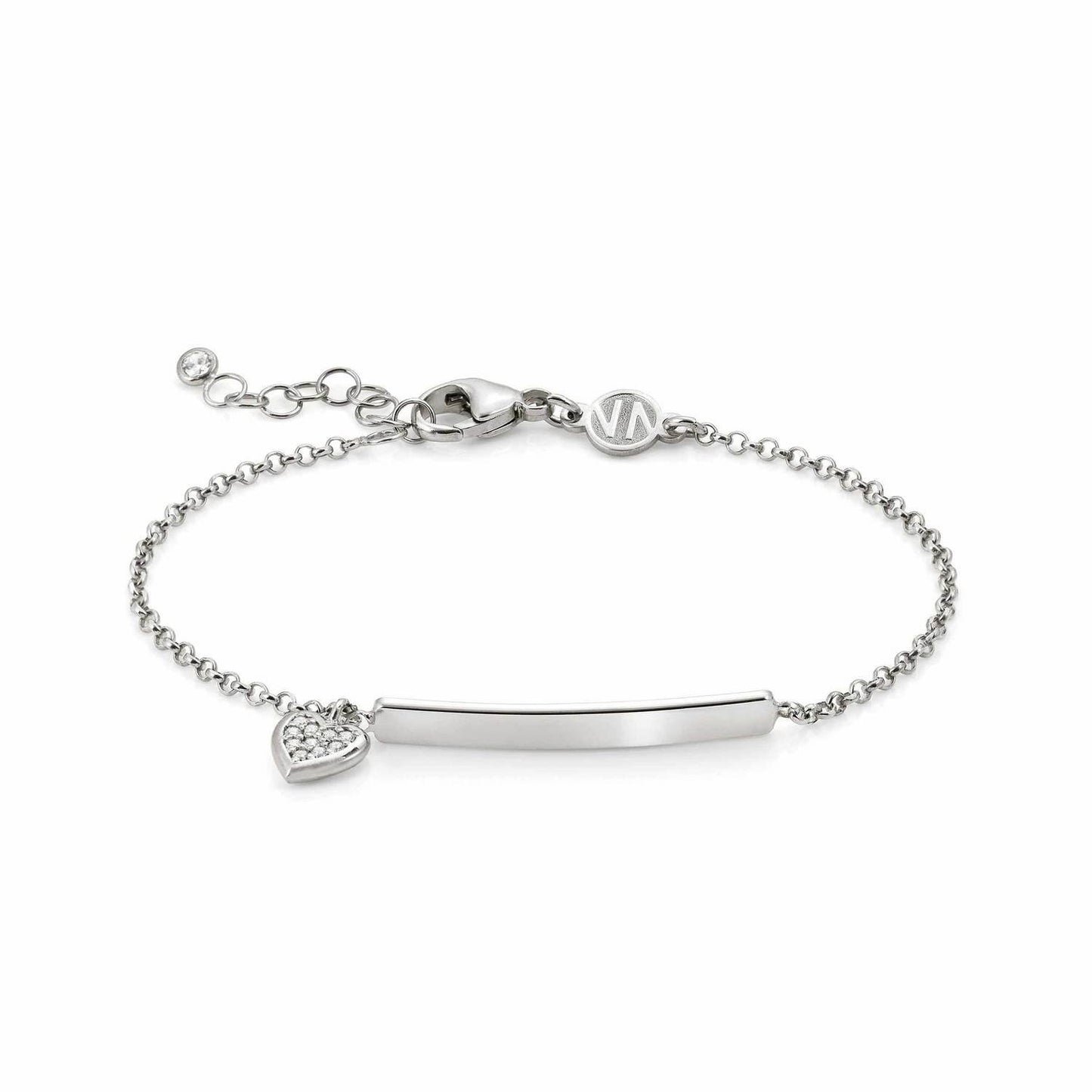 Gioie Bracelet with Sparkling Heart Pendant | Nomination Italy | Luby 