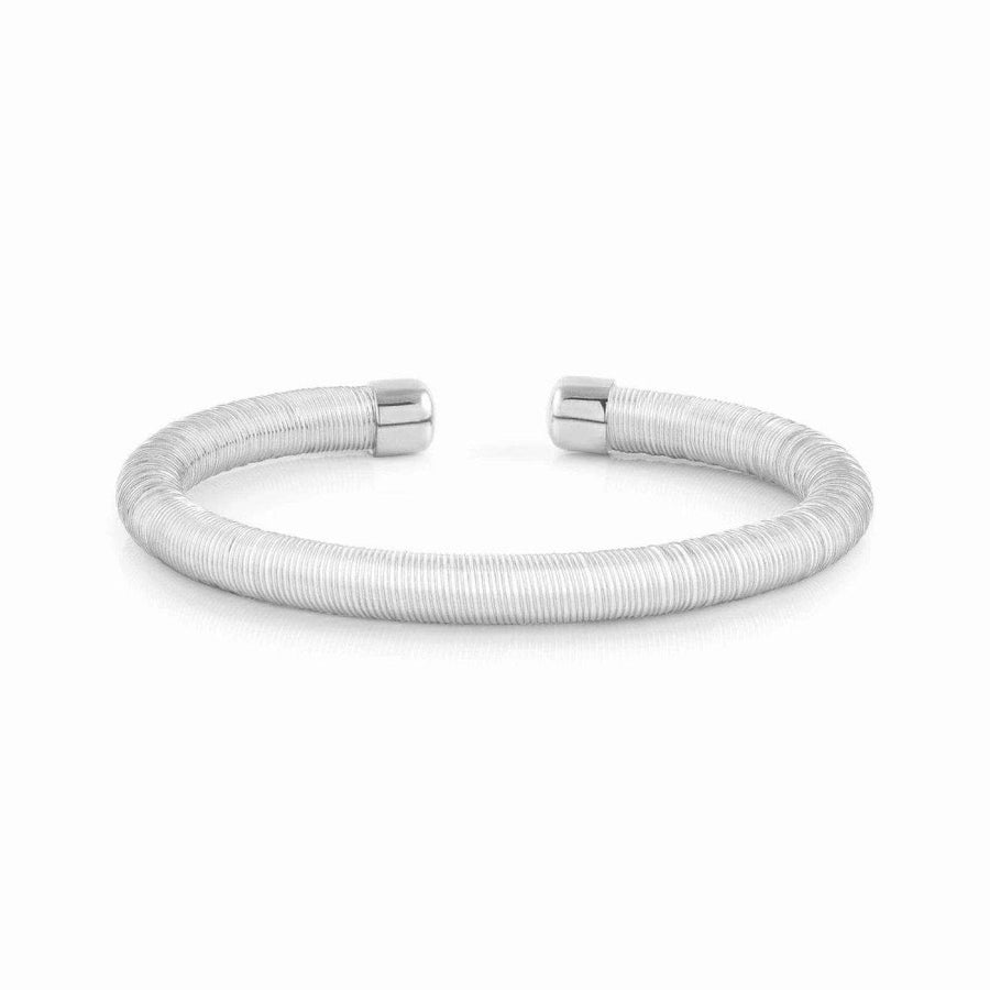 Essenzia Bracelet in Silver & White