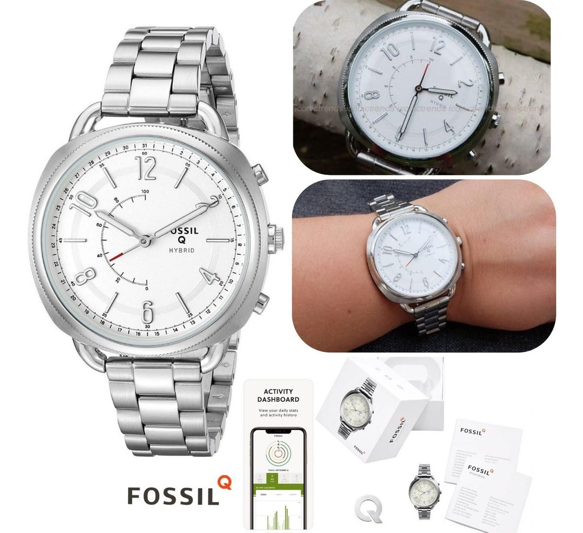 Hybrid Smartwatch-Accomplice | Fossil | Luby 