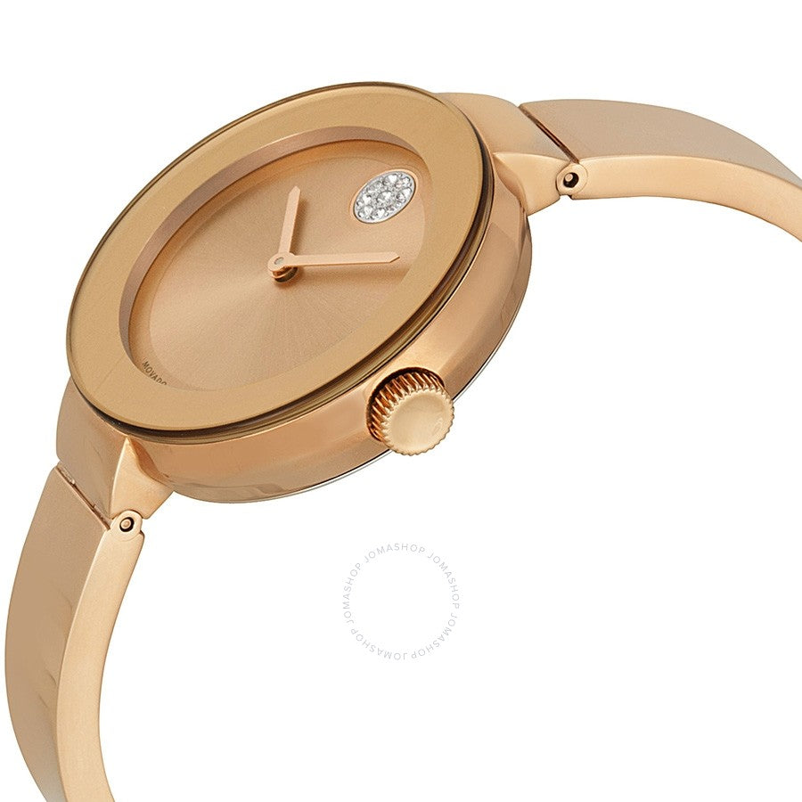 Movado BOLD Bangle Rose Gold | Movado | Luby 