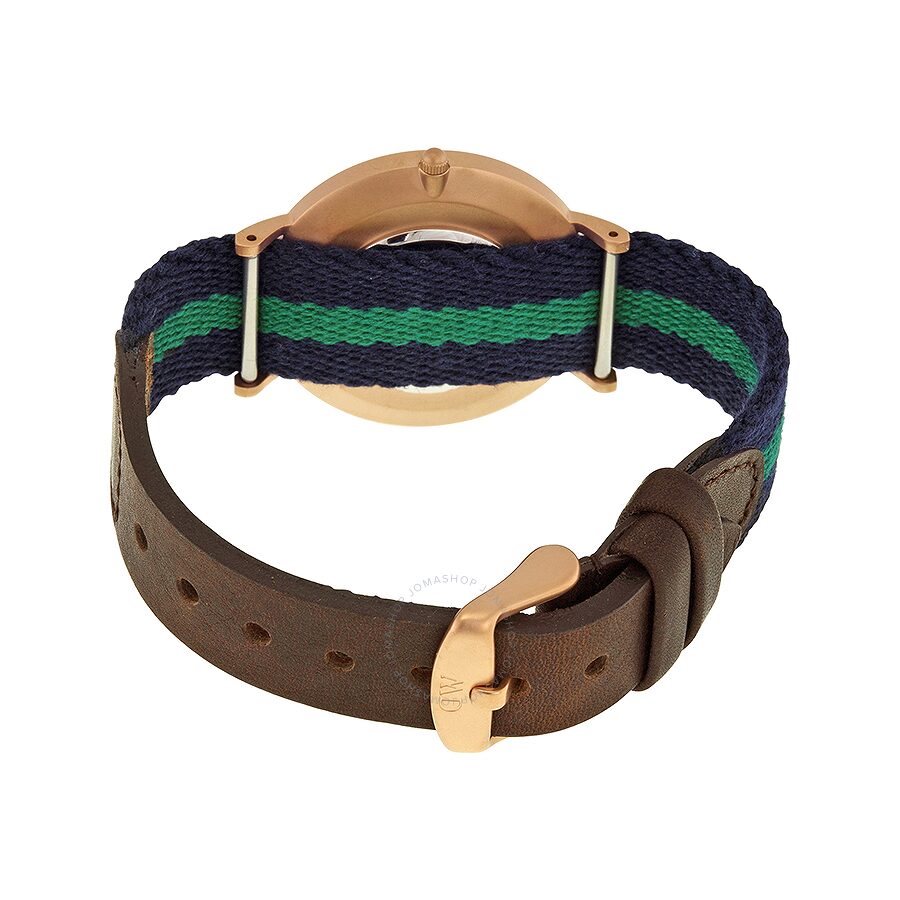 Grace Warwick Watch (Navy Blue-Green/Rose-Gold) | Daniel Wellington | Luby 